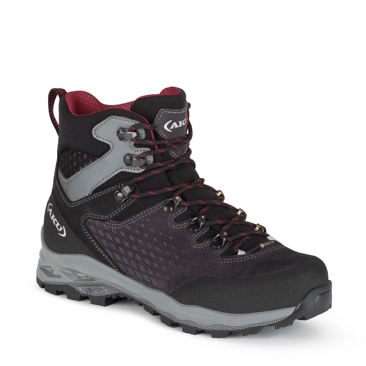 Alterra II GTX Ws - Bordeaux & Zwart: Ultieme Wandelelegantie!